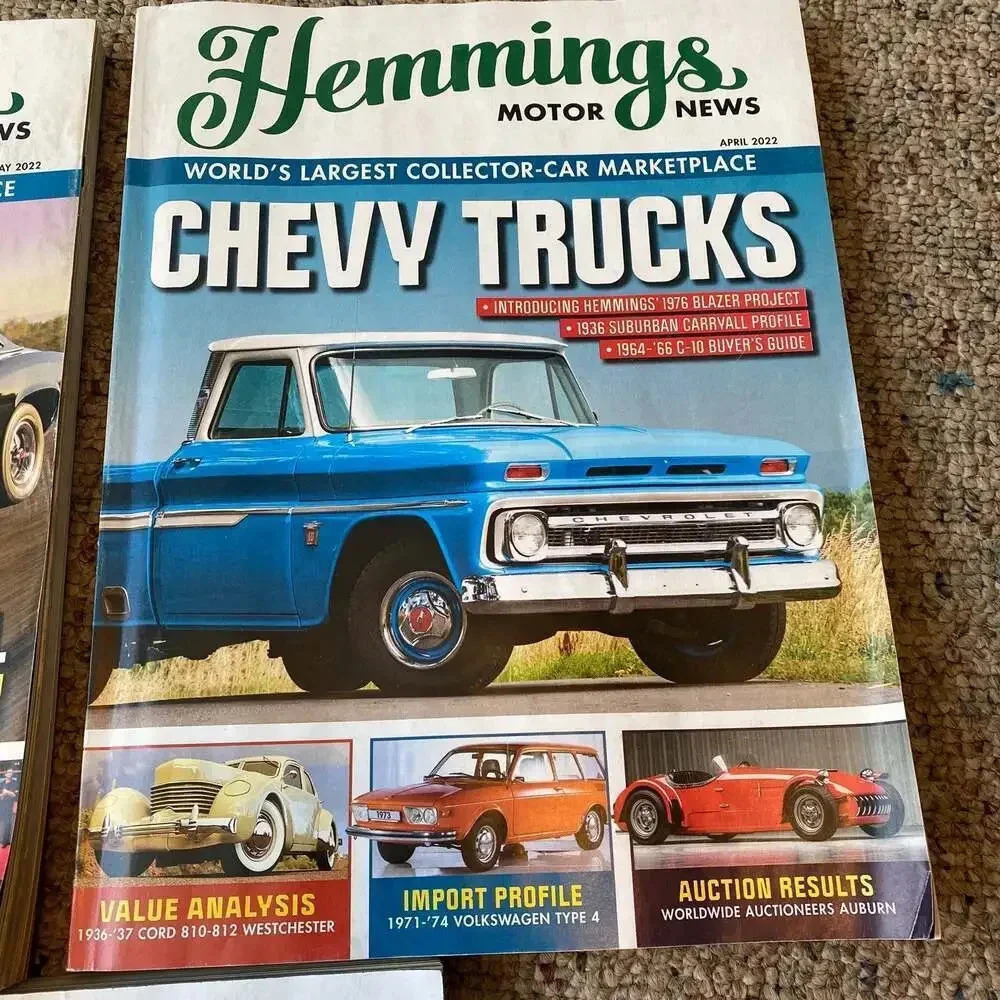 Vintage Hemmings Motor News Magazines 3 Pieces Lot - Picture 3 of 8